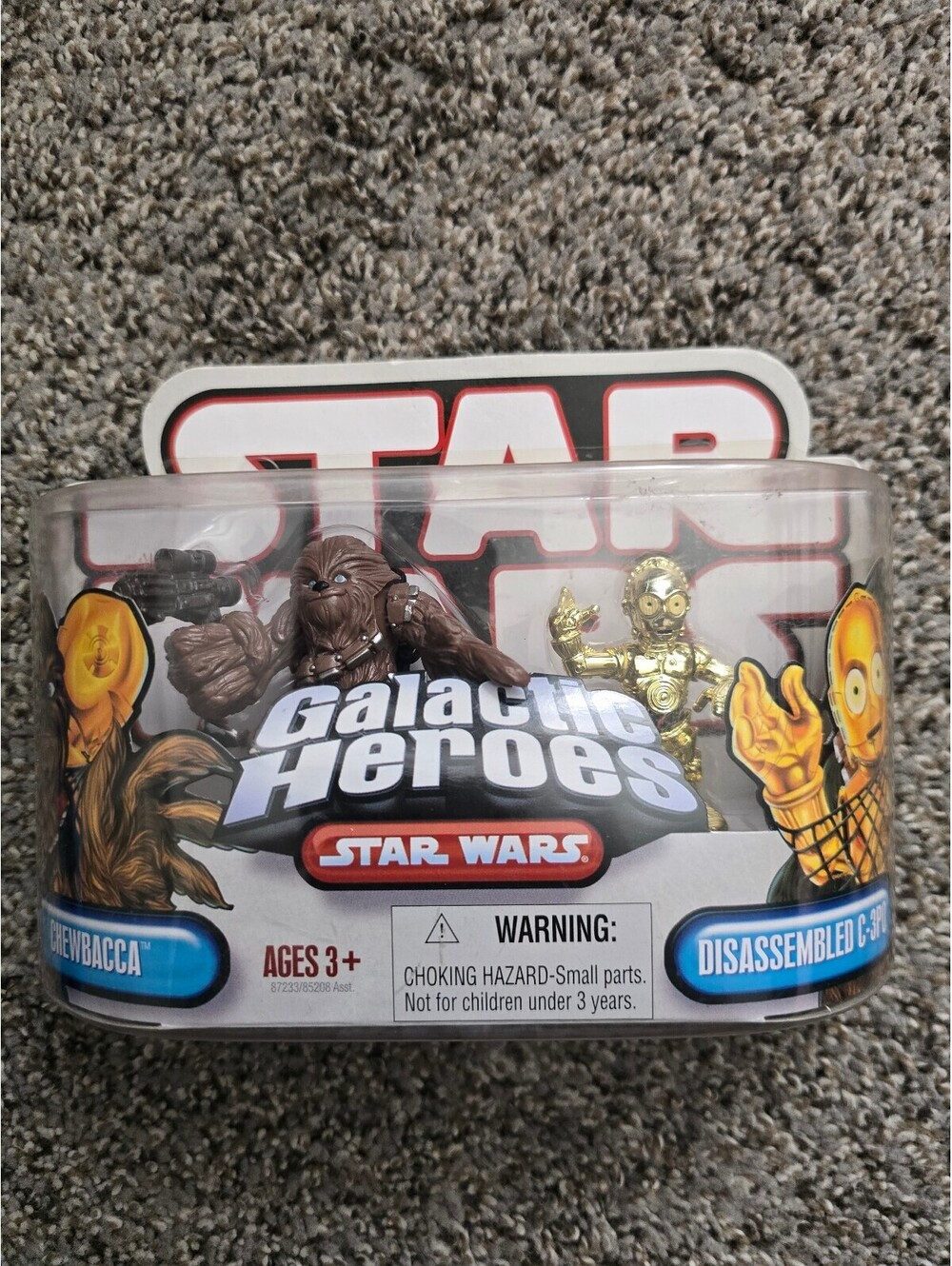 Star Wars Galactic Heroes Chewbacca C-3PO Figure 2-Pack NEW SEALED Hasbro